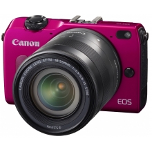 Canon EOS M2 Compact System Camera - (Includes EF-M 18-55mm f/3.5-5.6 IS STM Lens)-Any Colour