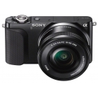 Sony NEX-3NL Interchangeable Lens Camera - Black (16-50mm Power Zoom Lens, 16.1MP)