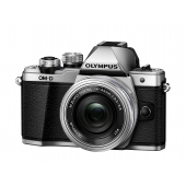 Olympus OM-D E-M10 Mark II Digital Camera with Power Zoom Pancake M.Zuiko Digital ED 14-42mm 1:3.5-5.6 EZ Lens-Any Colour