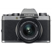 Fujifilm XT100 Compact System Camera with with Fujinon XC 15-45mm Lens- ( Any Colour)