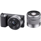 Sony NEX-5DB Alpha Compact System Camera - 16mm F2.8 & 18-55mm F3.5-5.6 OSS Twin Lens